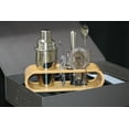 thumbnail image 5 of Urorra Stainless Steel Cocktail Shaker Set 18.5 oz, 10-Piece Bartender Kit with Stylish Bamboo Stand, 5 of 7