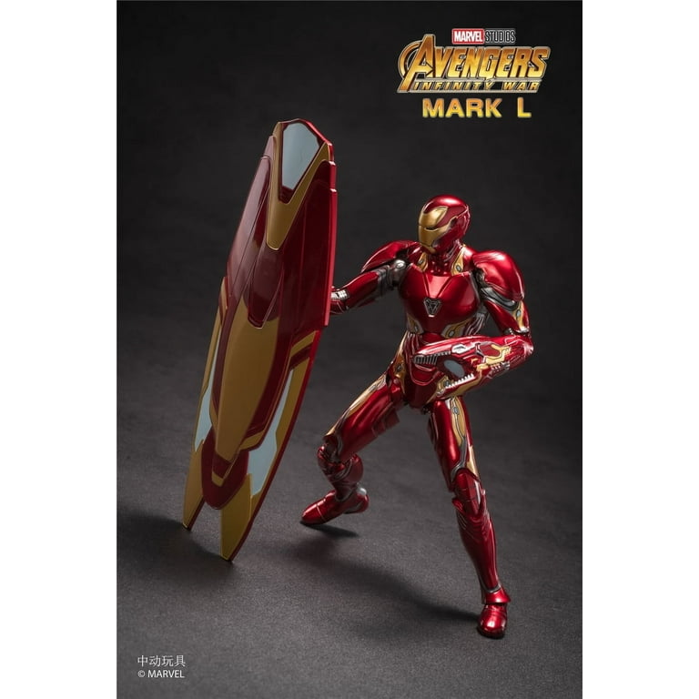 Zhongdong Toys Marvel 10th Anniversary 7 Inches Iron Man