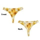 thumbnail image 2 of Fotbe White Marble Pattern Sunflower Tanga Sin Costuras para Mujer con Estampado – Panties Invisibles, Transpirables y Cómodos para Uso Diario-3X-Large, 2 of 5