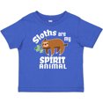 thumbnail image 3 of Inktastic Sloths Are My Spirit Animal with Cute Sloth Illustration Boys or Girls Baby T-Shirt, 3 of 5