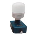 thumbnail image 3 of Luz de trabajo con bombilla LED E27, luz de emergencia superbrillante, luz de batería inalámbrica para reparación de equipos de apagón para mochileros Azul, 3 of 8