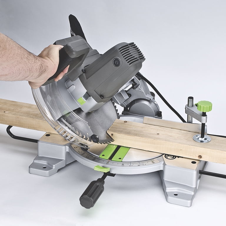 Genesis 15-Amp 10-In. Compound Miter Saw with Laser Guide and
