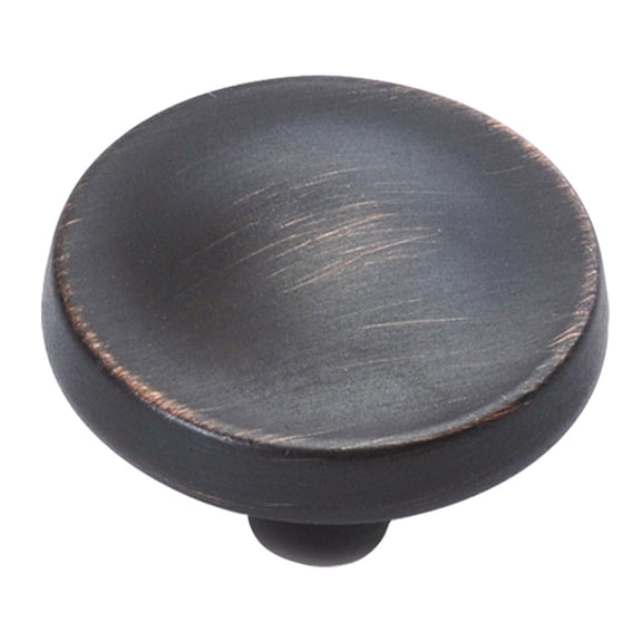 Hickory Hardware Arc Collection Knob, 1-1/4" Dia. - Vintage Bronze