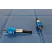 TEMO 2 pc Quick Release Security Screwdriver Bit Holder Impact Ready, 1/4 Inch (6 mm) Hex Shank