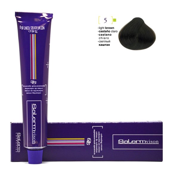 Crema permanente Haircolor Salerm Cosmetics Vision