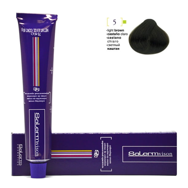Crema permanente Haircolor Salerm Cosmetics Vision