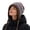 Khaki, variant on Women's Warm Hats Fleece Lined Knitted String Ear Flap Beanie Sherpa Christmas Beanie Hat Winter Outdoor Skiing Running Daily Wear