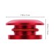 thumbnail image 2 of WEAVILUX Limitador De Fuelle Para Cambio Manual En Aluminio Rojo Para Vehículos Variados, 2 of 8