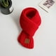 thumbnail image 2 of Encantador Niños Pañuelos Color Sólido Bufanda De Lana De Tejer Otoño Invierno Calentar Pañuelos Cuello Cuello Calentador para Niños Niñas Bebé, 2 of 5