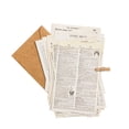 thumbnail image 1 of Dekaim-papel Para álbum De Recortes Vintage, 57 Uds., Serie De Libros Antiguos únicos, Papeles Artesanales De Fondo Para álbum De Recortes, Decoración Para Hacer Tarjetas DIY(papel de escribir), 1 of 5