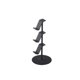 thumbnail image 1 of Toystoory Estante de almacenamiento Soporte remoto Soporte para controlador Suministros para juegos Organización Cuatro capas Soporte para Almacenamiento y organización del hogar Negro Tres capas, 1 of 6