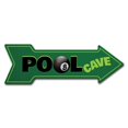 thumbnail image 1 of SignMission D-A-999665 6 x 18 in. Indoor & Outdoor Decor Direction Sticker Vinyl Wall Decals - Pool Cave - 24 in., 1 of 1