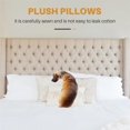 thumbnail image 5 of 3D Bend Dog Printed Throw Pillow Children Favorite Toy Cushion, 5 of 5