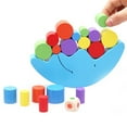 thumbnail image 3 of Bloques De Equilibrio Coloridos Lindos Seguros Del Aspecto De La Luna De Los Bloques, Bloques De Madera, Juguete Del Juego Para El Niño Del Bebé, 3 of 7