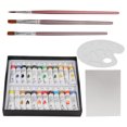 thumbnail image 2 of Pigmento De Pintura Acrílica, Juego De Pintura Acrílica Soluble En Agua De 24 Colores Lavable Para Pintar Para Regalo OTVIAP Acrylic Paint Set, 2 of 8