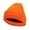 Orange, variant on Winter Beanies Winter Woolen Melon Hat Reflective Silk Knitted Hat Solid Color Thick Velvet Warm Ear Protection Toe Cap Hat