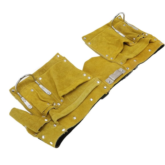 Leather Tool Belt, Tool Belt Portable Wearproof For Woodworking