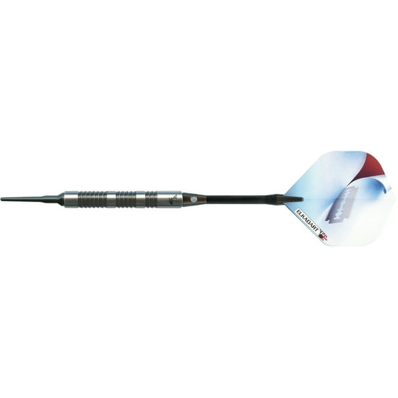 Elkadart Razor Tungsten Soft Tip Darts Staggered Shark Fin Barrel 16 Grams