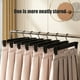 thumbnail image 5 of Perchero con pinzas para ropa interior | Organizador de colgador de armario que ahorra espacio | Sostiene bragas, calcetines, pantimedias, faldas | Plástico y acero inoxidable | Sin montaje, 5 of 6