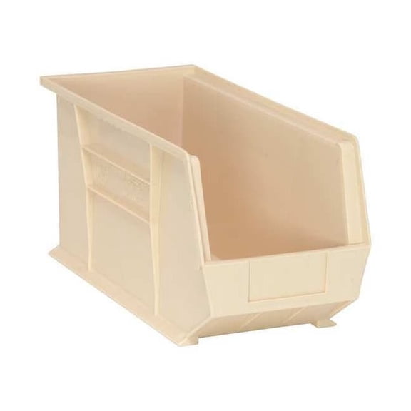 Quantum Storage QUS265IV Ultra Stack & Hang Bin, Ivory - 18 x 8.25 x 9 in.