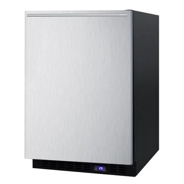 Summit SCFF53BXSSHHIM 24" W Undercounter Freezer w/ (1) Section & (1) Door, 115v