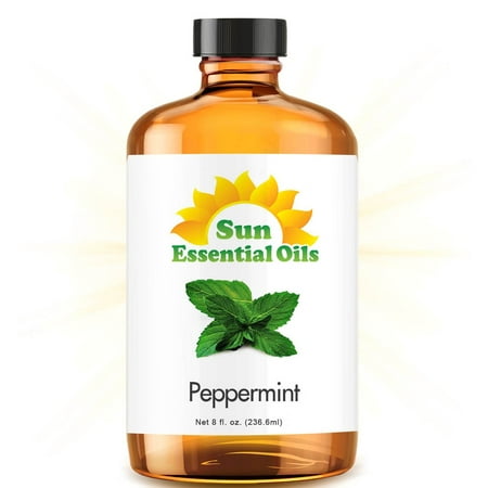 Peppermint (Huge 8oz) Best Essential Oil (Best Essential Oil For Energy)