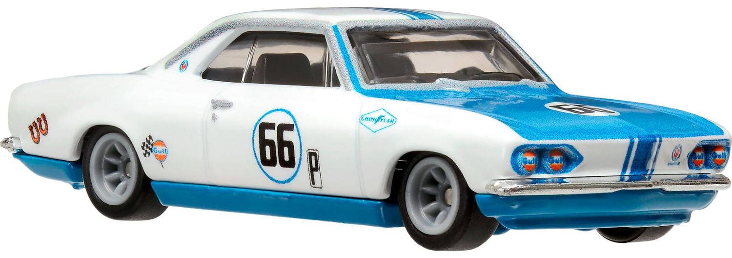 Hot Wheels RacerVerse Verse Boulevard '66 Chevrolet Corvair Yenko Stinger 1:64 Scale Die-Cast Vehicle For Kids Ages 3+ Years