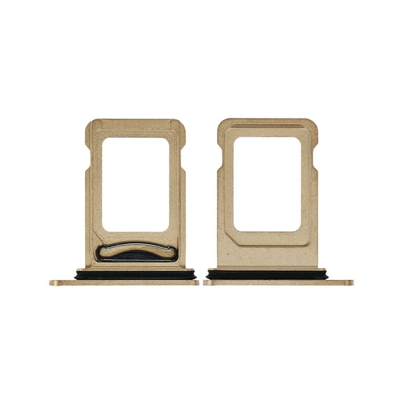 Replacement Dual Sim Card Tray Compatible For iPhone 14 Pro / 14 Pro Max (Gold)