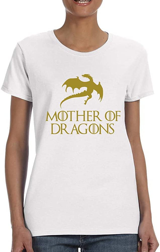 Allntrends Womens V Shirt Mother Of Dragons