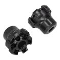 thumbnail image 4 of 2PCS Wheel Fork Frame Sliders Crash Protection CNC Aluminium Alloy Universal for Motorcycles BikesBlack, 4 of 5