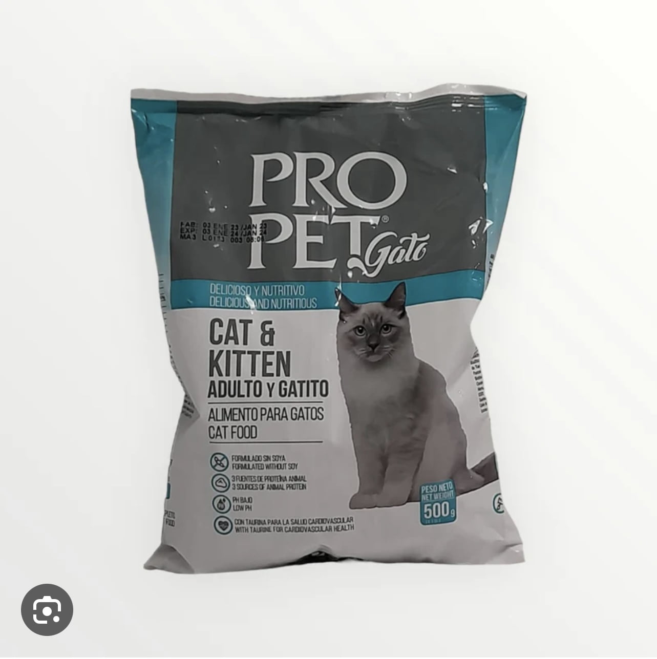 Pro-Pet Dry Cat Food Mix Flavors Plastic Bag Cat Food 17.6lbs Animal Food