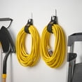 thumbnail image 7 of Wrap-It Storage Handy Hooks - The Fin Large (6 Pack) - Wall Sticky Hooks for Hanging, Bathroom Door Hooks, Utility Hooks Damage Free - White, 7 of 7