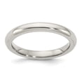 thumbnail image 1 of Solid Titanium Men's Domed 3mm Ring Comfort-Fit Band Size 11, 1 of 4