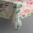 thumbnail image 3 of Pioneer Flower Floral Print Pattern Rectangle Tablecloth 60"x84",Waterproof Polyester Rectangle Table Cloth, Wipeable Spillproof Polyester Tablecloth for Dining, Camping, Indoor and Outdoor, 3 of 5