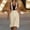 #0038-Beige, variant on Womens Jumpsuit, Solid Linen Blend Halter Neck Romper, Elastic Waist Shorts Overall with Pockets, Casual Summer One Piece Gift