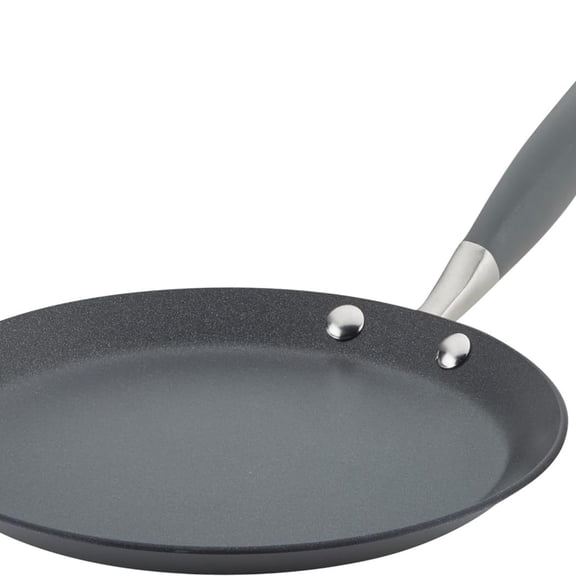 Home Hard Anodized Nonstick Crepe Pan, 9.5 Inch - Moonstone