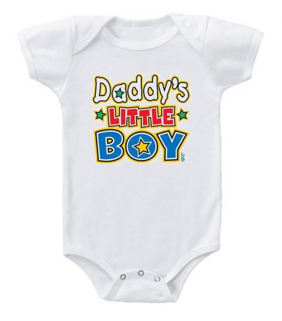 Daddy's Little Boy Baby Bodysuit