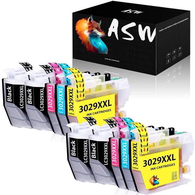 ASW LC3029 LC-3029 Ink Cartridges Compatible for Brother LC3019XXL LC3019BK LC3017 ink Work for BrotherMFC-J5830DW