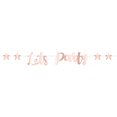 thumbnail image 1 of Amscan - Pancarta Diseño Estrella (Oro Rosado), 1 of 2