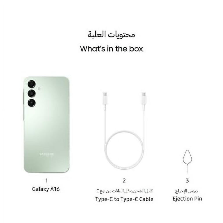 SAMSUNG Galaxy A16 4G LTE (128GB + 4GB) International Model SM