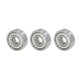 thumbnail image 2 of 20PCS Miniature Ball Bearings Lightweight Iron Sealed Deep Groove Bearing Radial and Axial Load624, 2 of 5