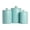 Marquis Blue, variant on Set of 3 Ceramic Kitchen Canisters, Airtight Containers for Dry Goods Storage, Decorative Countertop Jars
