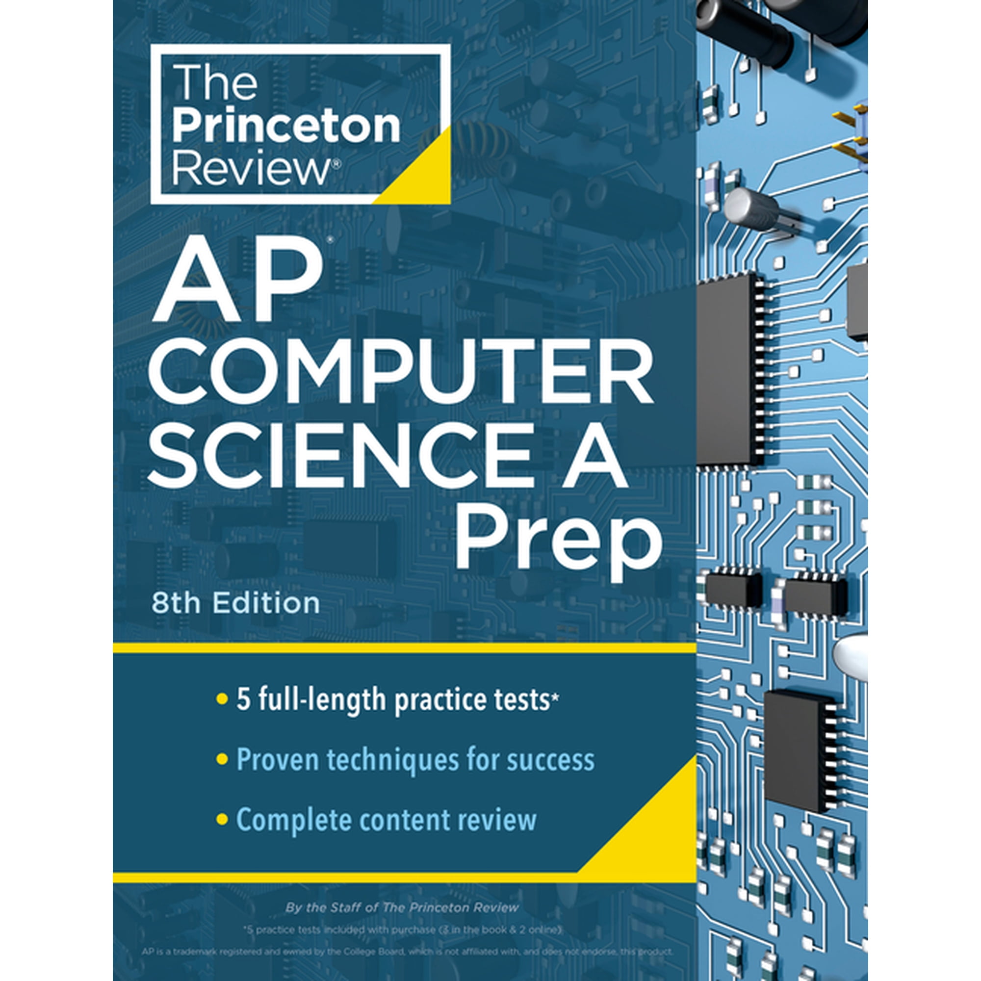 College Test Preparation Princeton Review AP Computer Science a Prep, 8th Edition: 5 Practice Tests + Complete Content Review + Strategies & , (Paperback)