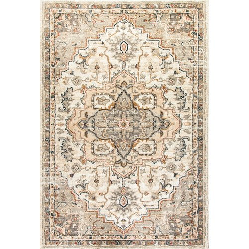 Crescent Drive Rug Company Evolution Beige Area Rug