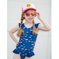 thumbnail image 2 of Millie Loves Lily Swimwear Polyester One Piece Swimsuits (Girl's 10), 2 of 7