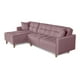 thumbnail image 4 of Sofá Cama Modular Makora de Lino Palo de Rosa Modelo Sunny, 4 of 9