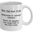 thumbnail image 2 of Old Fart Mug, Funny Birthday Coffee Mug, Dude Birthday Gift, Dude Coffee Mug, Bro Dude Birthday,Coffee or Tea Cup, 2 of 2