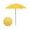 Yellow, variant on Compacts Gardening Accessory Umbrellas For Balcony Plant Providing Sun Block And Rainproofed