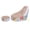 Brown, variant on Inflatable Lounger Air Chair Couch with Ottoman Foot Stool - Portable Folding Flocking Blow Up Sofa Bed for Camping Outdoor Lounge Room Decor, Pink, 10 in / 25.4 cm Mattress Height