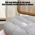 thumbnail image 4 of Deeceymbur Chair Cushion Thickened Seat Pad for Kitchen Dining Patio Solid Color 17 Inch Round Cushion, 4 of 6